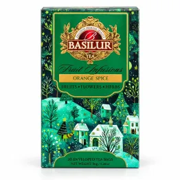 Herbatka Owocowa Orange Spice z Pomarańczą i Cynamonem 36 g (20x 1,8 g) - Basilur