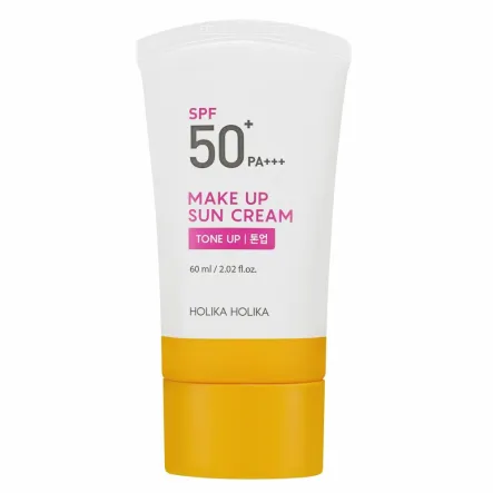 Przeciwsłoneczny Tonujący Krem do Twarzy z Wysokim Filtrem Make Up Sun Cream SPF 50+ 60 ml - Holika Holika