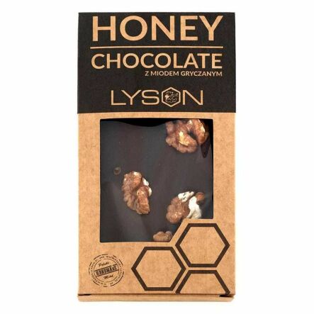 Czekolada Deserowa z Miodem Gryczanym 100 g - Łysoń