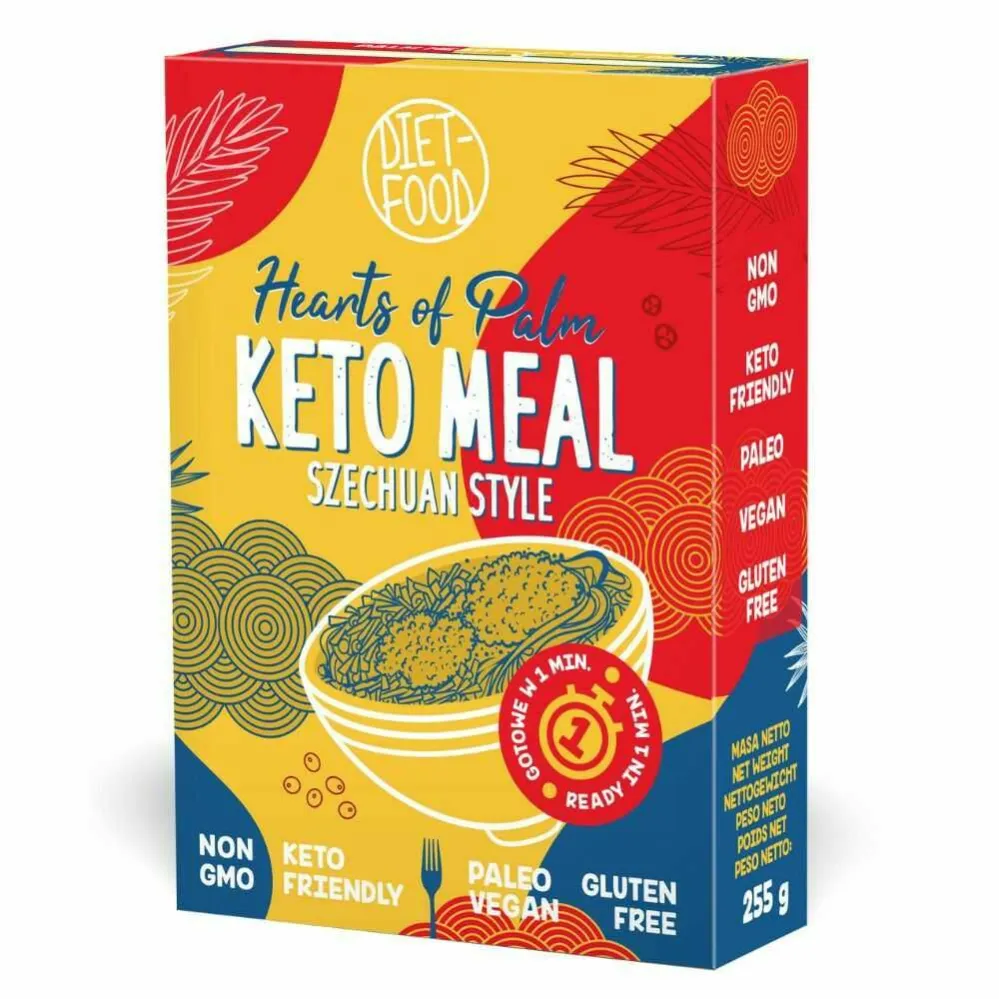 Keto Posiłek z Serca Palmy Danie Syczuańskie 255 g - Diet-Food