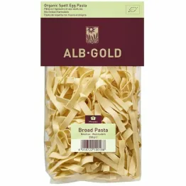 Makaron Orkiszowy Jajeczny Wstążki Bio 250 g - Alb-Gold