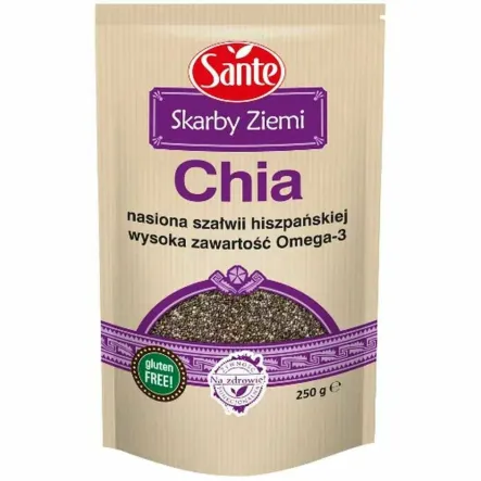 Nasiona Chia (Szałwia Hiszpańska) 250 g - Sante