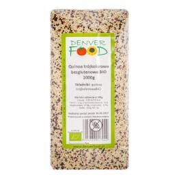 Quinoa Komosa Ryżowa Trójkolorowa Bezlgutenowa Bio 1 kg - Denver