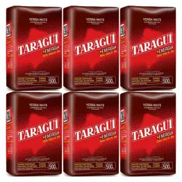 6 x Yerba Mate Taragui Energia 500 g