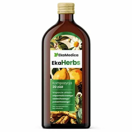 EkaHerbs Kompozycja 20 Ziół 500 ml - Ekamedica