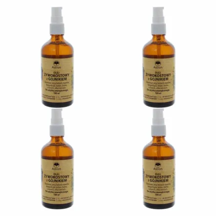 Zestaw 4 x Olej Żywokostowy Z Gojnikiem 100 ml Astron