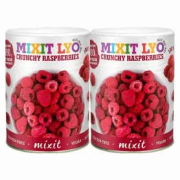 2 x Malina - Chrupiące Owoce (Owoce Liofilizowane) 70 g - Mixit