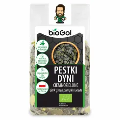 Pestki Dyni Ciemnozielone Bio 150 g - Biogol