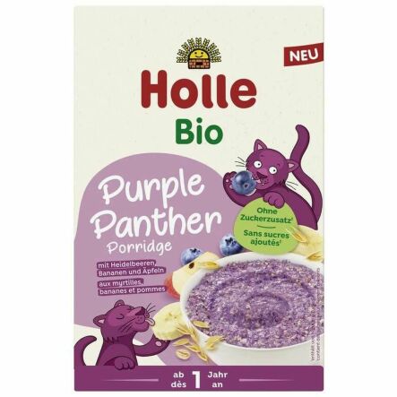 Owsianka Pełnoziarnista Banan, Jabłko i Jagoda Bez Dodatku Cukru BIO 200 g - Holle