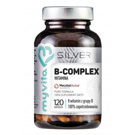 Silver Pure Witamina B-Complex 120  Kapsułek - MyVita
