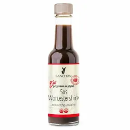 Sos Worcestershire Wegański Bio 140 ml - Sanchon