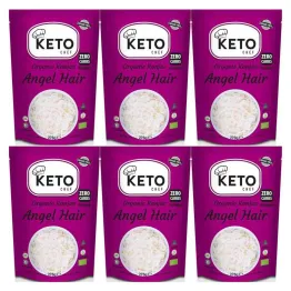 6 x Makaron Konjac Angel Hair Bio 270 g (200 g) - Keto Chef