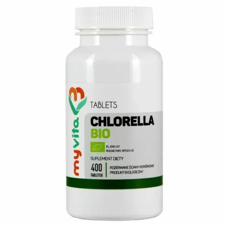 Chlorella Bio Tabletki 250 mg 400 sztuk - MyVita