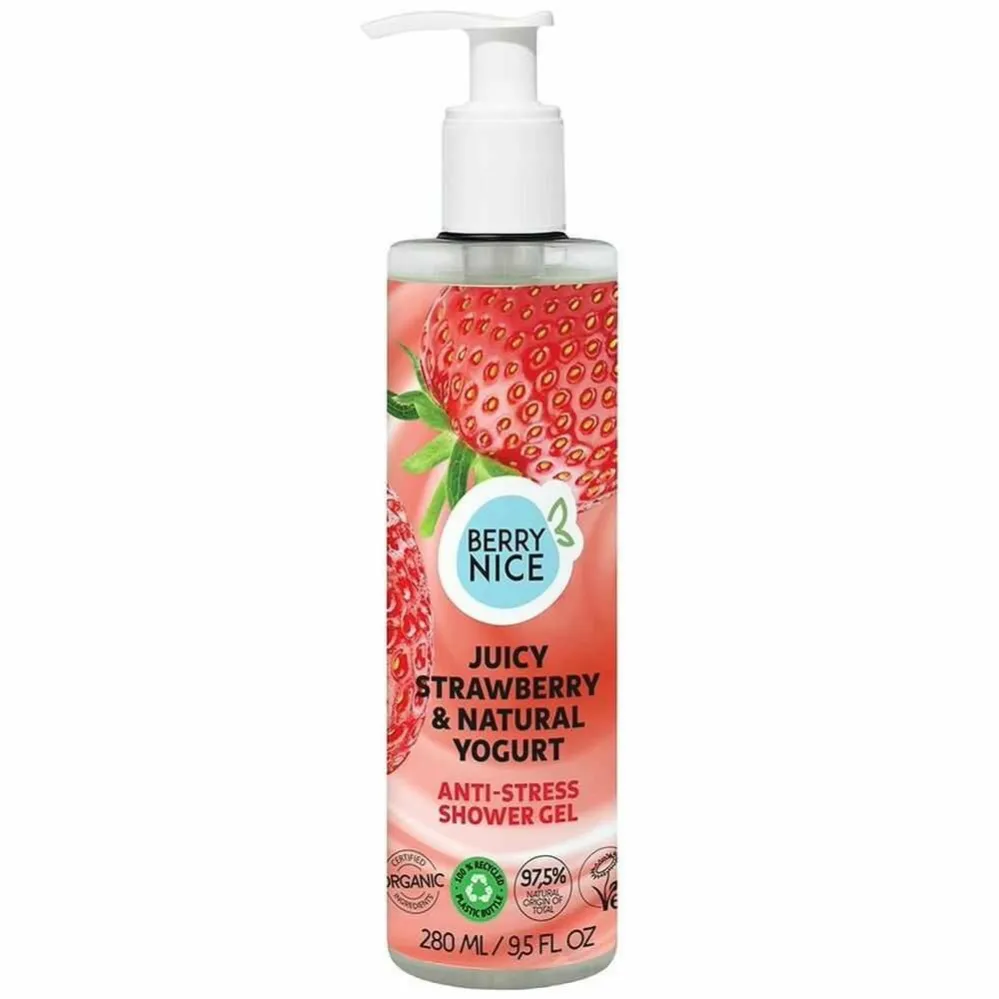 Żel Pod Prysznic Soczysta Truskawka & Jogurt 280 ml - Berry Nice