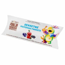 Trzypak Owocowych Przekąsek 3x 16 g - Porcja Dobra