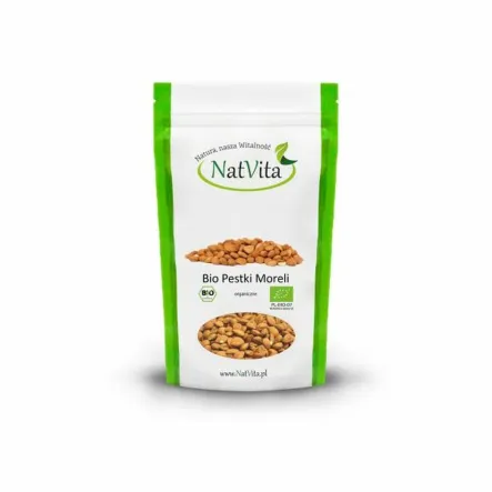 Bio Pestki Moreli Gorzkie 1000 g Natvita