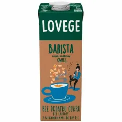 Napój Owsiany Barista Bez Dodatku Cukru 1l - LOVEGE