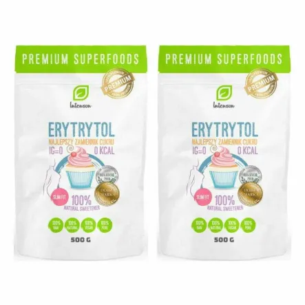 2 x Erytrol 500 g Erytrytol Intenson