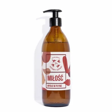 Mydło w Płynie Miłość 500 ml - 4 Szpaki - Wyprzedaż