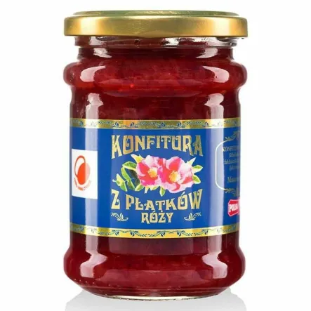 Konfitura z Płatków Róży 330 g - Polska Róża