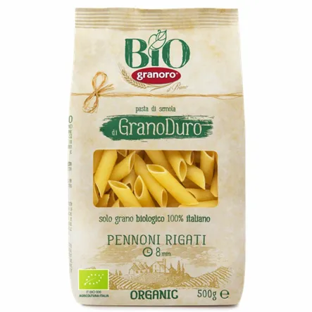 Makaron Pennoni Rigati Bio 500 g - Granoro