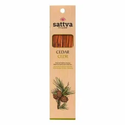 Kadzidło Indyjskie - Cedr 15 Sztuk (30 g) - Sattva