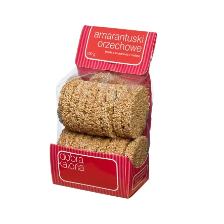 Amarantuski Orzechowe 100 g Dobra Kaloria