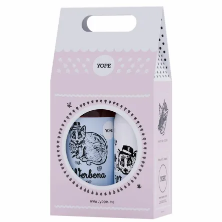 DWUPAK Mydło 500 ml + Balsam WERBENA 300 ml - YOPE 