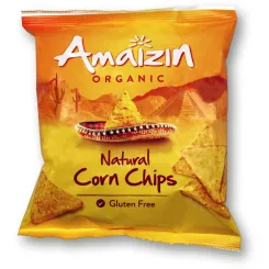 Chipsy Kukurydziane Solone Bezglutenowe Bio 75g Amaizin