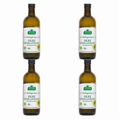 4 x Olej Słonecznikowy do Smażenia BIO 1 l - EkoWital