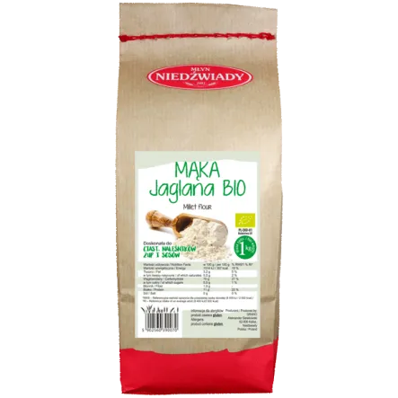 Mąka Jaglana Eko 1 kg - Młyn Niedźwiady