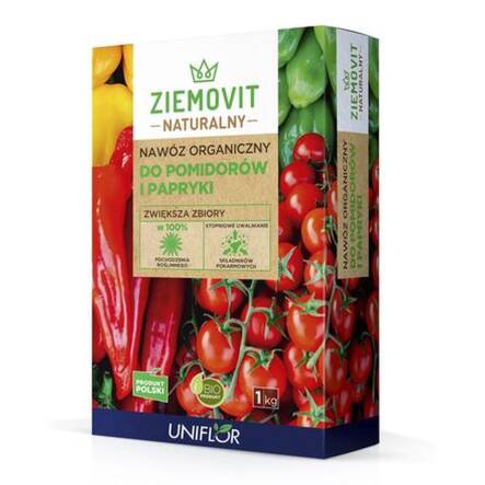 Nawóz Organiczny do Pomidorów i Papryki 1 kg - ZIEMOVIT NATURALNY