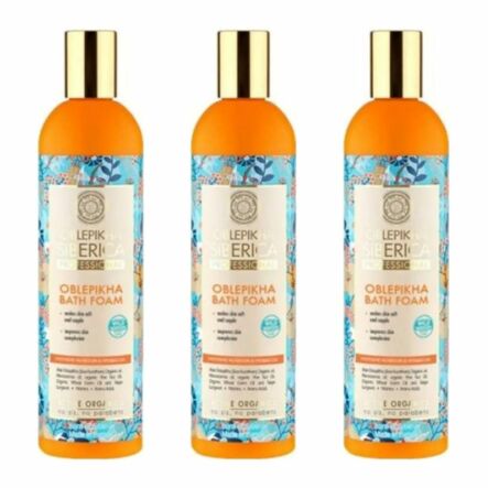 3 x Piana Do Kąpieli Rokitnikowa Odżywienie I Nawilżanie 550 Ml OBLEPIKHA SIBERICA