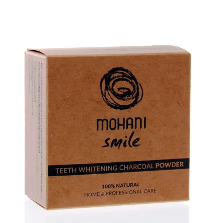 Proszek do Wybielania Zębów z Węglem Aktywnym 30 g Mohani