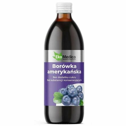 Borówka Amerykańska 0,5 l - Ekamedica