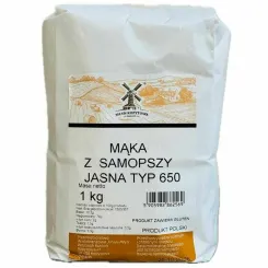 Mąka z Samopszy Jasna Typ 650 1 kg - Młyn Kopytowa