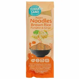 Makaron z Ryżu Brązowego z Dynią i Imbirem Bio 250 g - Terrasana
