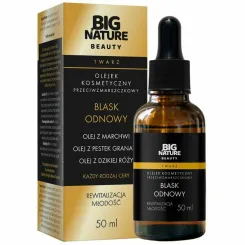 Olejek Kosmetyczny Przeciwzmarszczkowy Blask Odnowy do Twarzy 50 ml - Big Nature Beauty