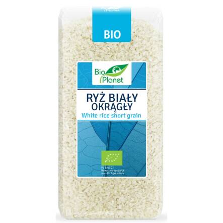 Ryż Biały Okrągły Bio 500 g Bio Planet