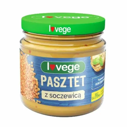 Lovege Pasztet Wegański z Soczewicą 180 g - Sante