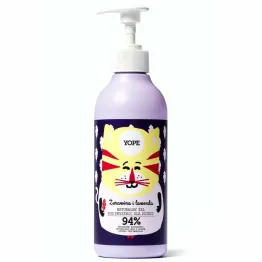 Żel pod Prysznic Dla Dzieci Żurawina i Lawenda 400 ml - Yope
