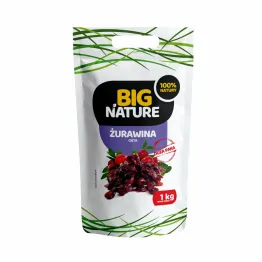 Żurawina Suszona Cięta 1 kg - Big Nature