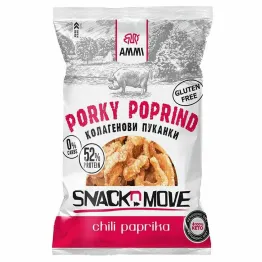 Prażynki Wieprzowe Keto - Papryczka Chili 30 g - AMMI