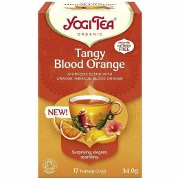 Herbatka Orzeźwiająca Czerwona Pomarańcza Bio 34 g (17 x 2 g) - Yogi Tea