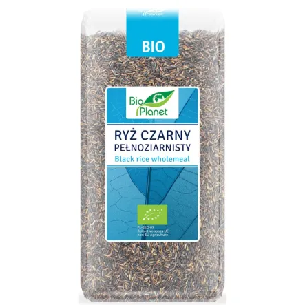 Ryż Czarny Pełnoziarnisty Bio 400 g - Bio Planet