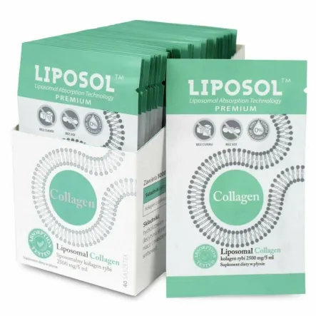 Liposomalny Kolagen Rybi 40 Saszetek - Liposol