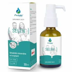Selen (L-selenometionina) Krople 30 ml - Avitale