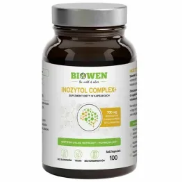 Inozytol Complex+ 100 Kapsułek - Biowen