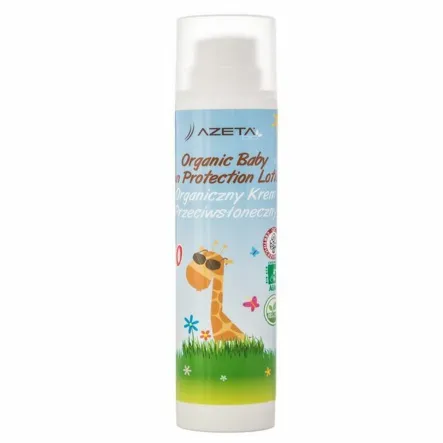 Organiczne Mleczko Ochronne na Słońce SPF 50+ dla Dzieci 100 ml - Azeta Bio