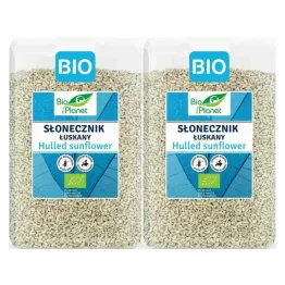 2 x Słonecznik Łuskany Bezglutenowy Bio 1,5 kg - Bio Planet